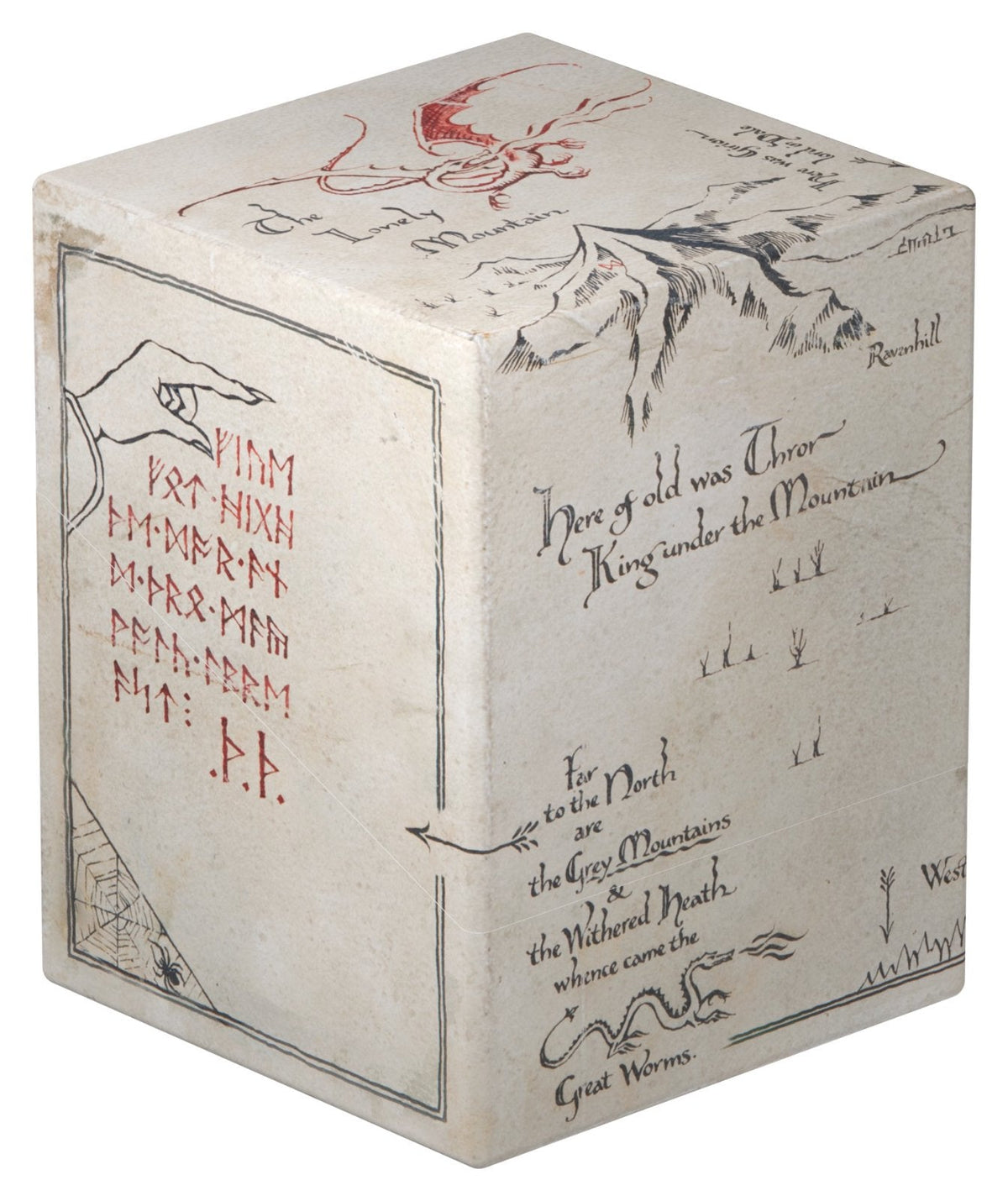 Ultimate Guard The Hobbit RTE Boulder 100+ Thror's Map Deck Box (PRE-ORDER)