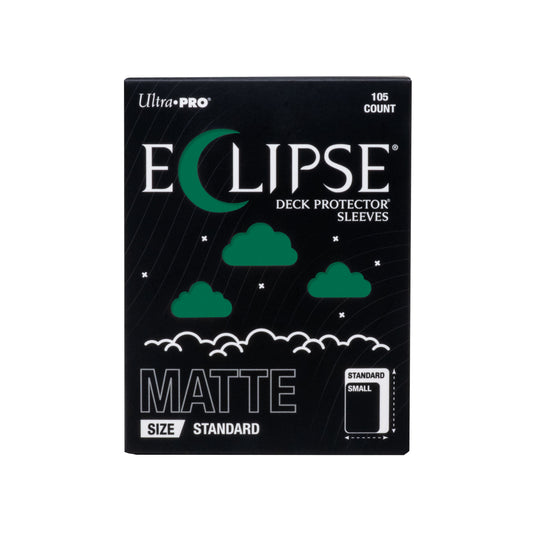 Ultra PRO Eclipse MATTE Forest Green Standard Card Sleeves 105CT – Premium Deck Protector Sleeves for Trading Cards, TCG, Card Game Decks, Collectible Cards, Durable & Opaque (PRE-ORDER AUGUST)