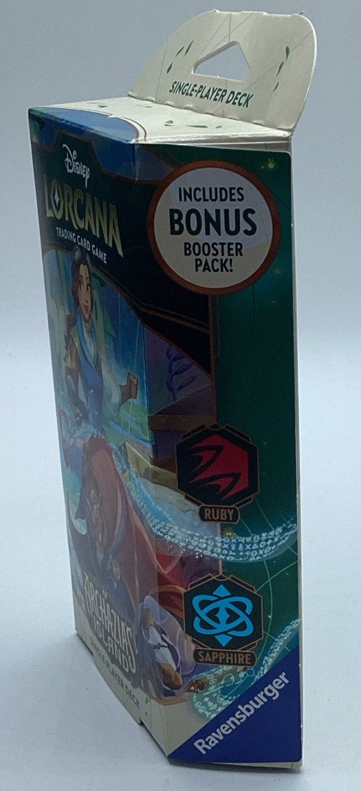 Disney Lorcana TCG Archazia's Island - SINGLE-PLAYER DECK [Ruby & Sapphire]