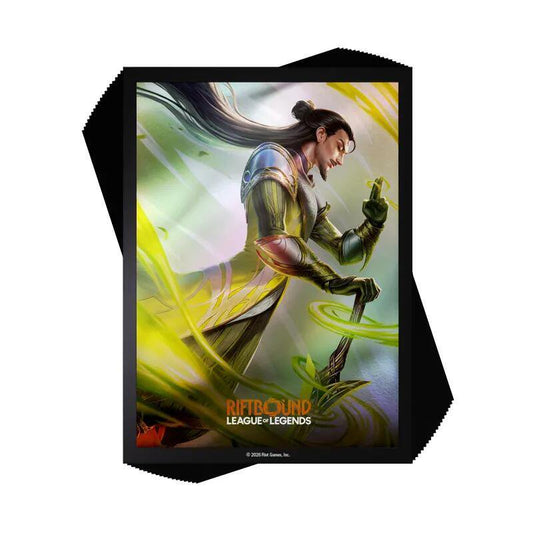 Riftbound Master Yi Card Sleeves Standard Size Trading Card Deck Protector Sleeves