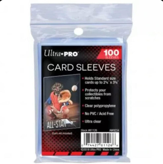 Ultra Pro Penny Sleeves – 100ct Soft Sleeves for Baseball and Trading Cards