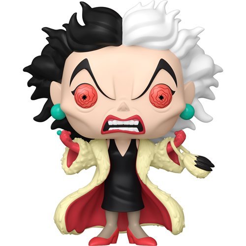 Cruella De Vil #1663 Funko Pop! 101 Dalmatians - Approx. 4 1/2" Chase Limited Edition Collectible Vinyl Figure Bundled with Display Box Protector Case