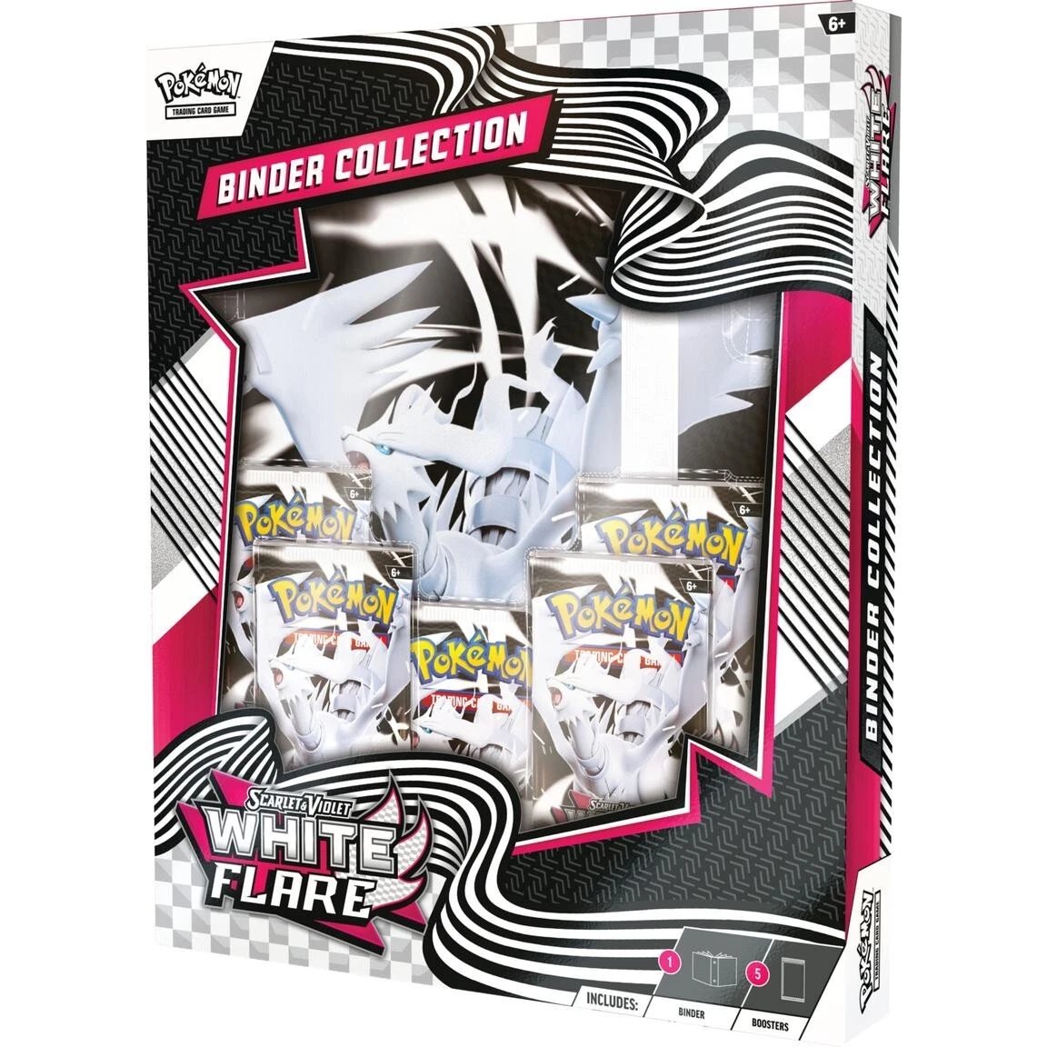 Pokemon TCG Scarlet & Violet White Flare Binder Collection