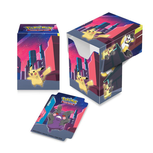 Ultra PRO Pokémon Gallery Series Shimmering Skyline Full-View Deck Box – Pikachu