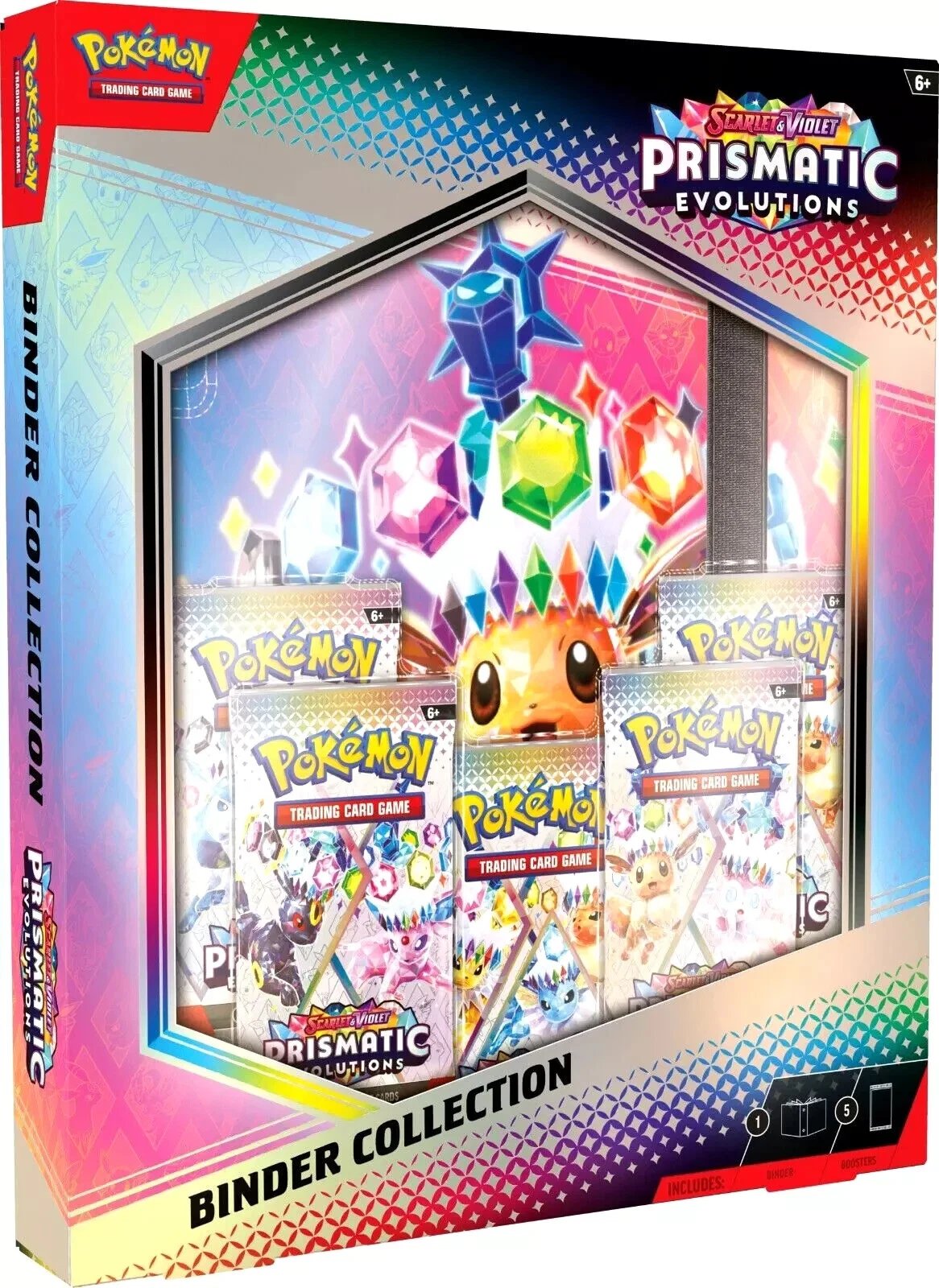 Pokemon TCG Scarlet & Violet Prismatic Evolutions Binder Collection