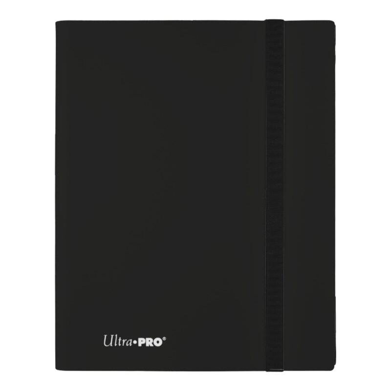 Ultra PRO Binder 9 Pocket Jet Black Card Binder Album Holds 360 Plus Cards Storage