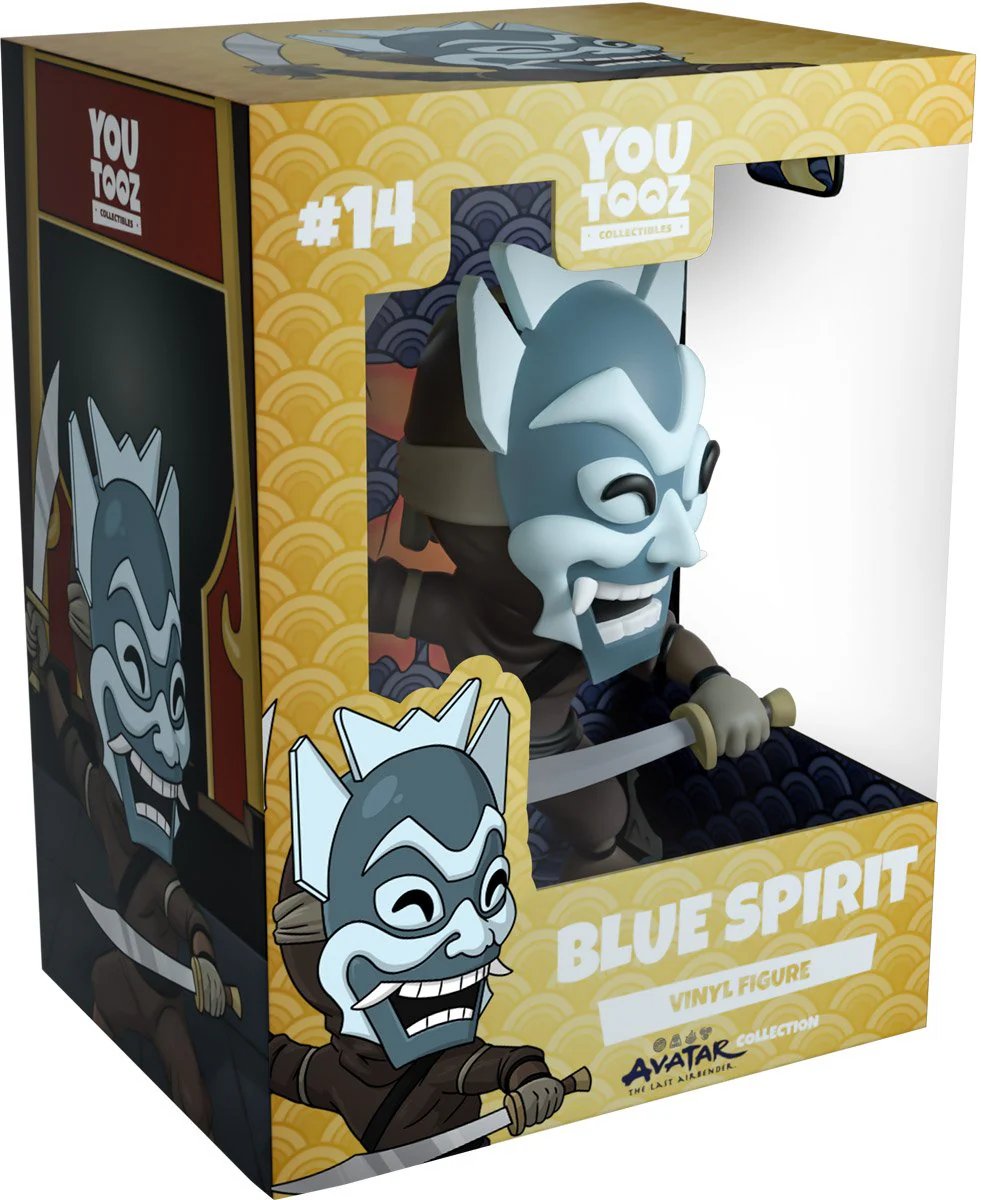Blue Spirit Youtooz Avatar: The Last Airbender Collection - Approx. 4.8" Collectible Vinyl Figure #14 with Window Display Box