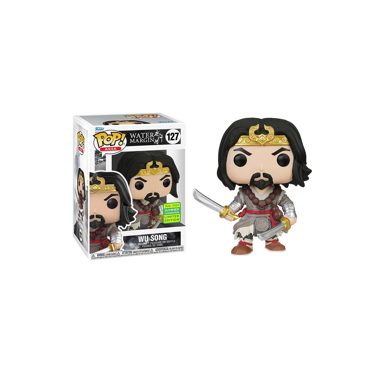 Funko Pop! Vinyl: Water Margin - Wu Song (2022 Summer Convention) Chase #127