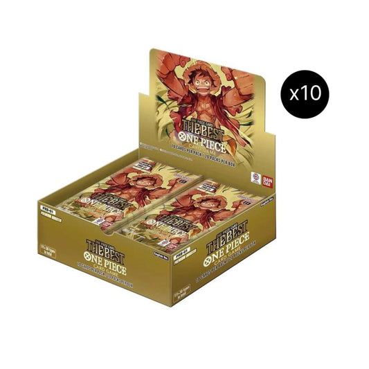 One Piece Card Game PRB-01 English Booster Box Case 10 Sealed Boxes