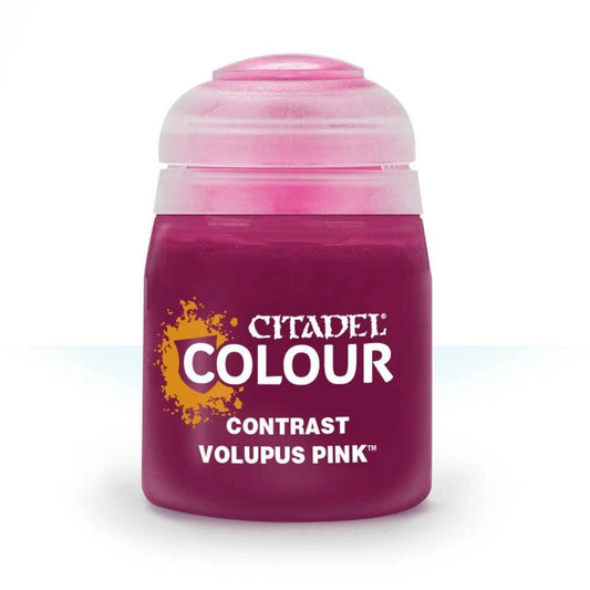 Warhammer Citadel Contrast: Volupus Pink Paint Bottle 18ml